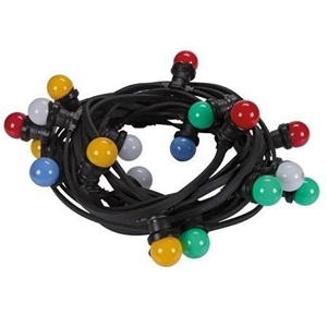 Feestverlichting 10 meter kleur Feestverlichting 10 meter kleur