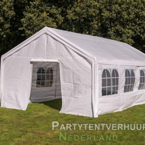 Partytent 4x8 meter huren Partytent 4x8 meter huren